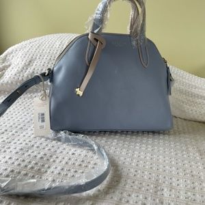 Radley London Luxury Leather Satchel new w/tag & dust bag Smoke Blue
